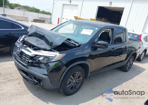 2019 Honda Ridgeline Sport из США, поврежденный, VIN 5FPYK3F17KB018991